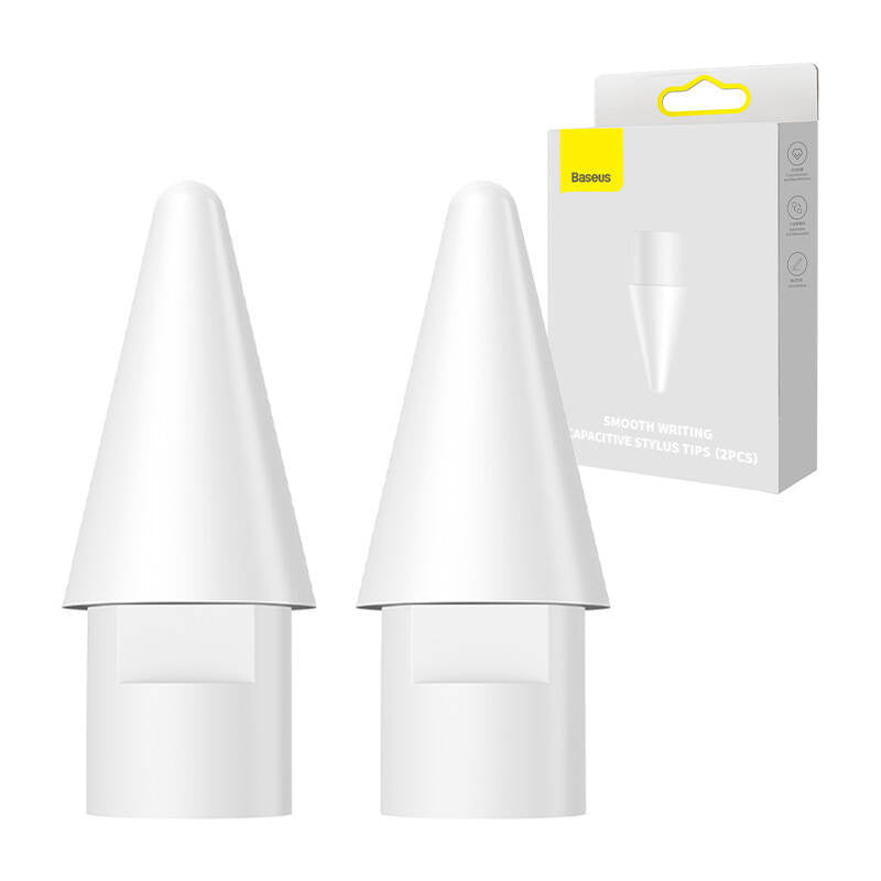Cumpara acum Baseus Smooth Writing Capacitive Stylus Tips, Apple Pencil 1&2 (2 pcs) de la Mesterul Minune