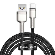 Cumpara acum Cablu USB pentru USB-C Baseus Cafule, 66W, 2m (negru) de la Mesterul Minune