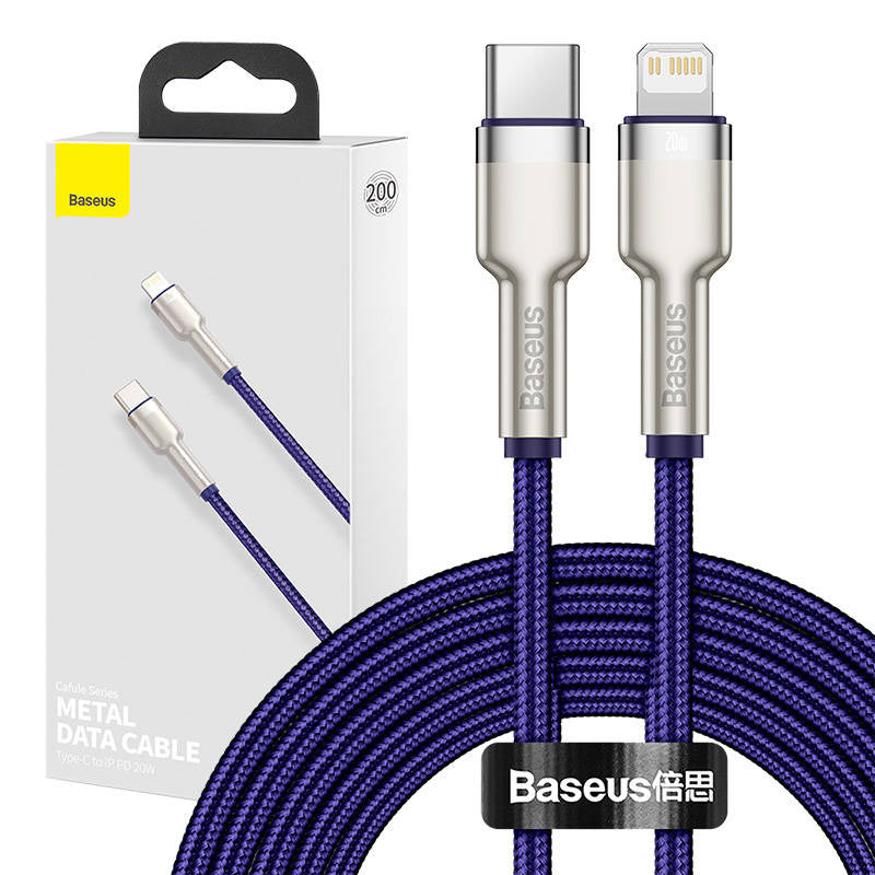Cumpara acum Cablu Baseus USB-C la Lightning CATLJK-B05 de la Mesterul Minune
