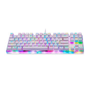 Cumpara acum Tastatura mecanică de gaming Motospeed K87S RGB (alb) de la Mesterul Minune