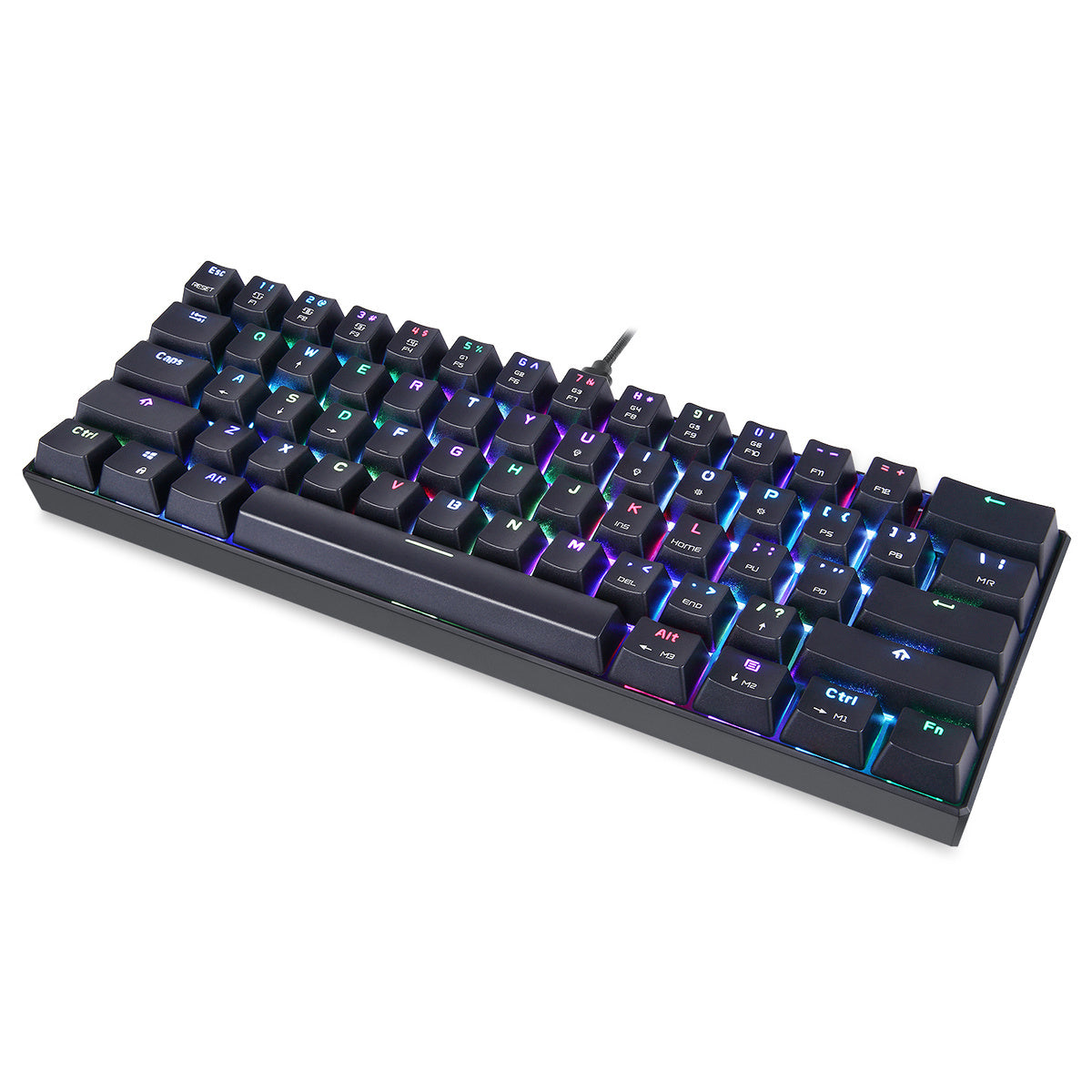 Cumpara acum Tastatura mecanică de gaming Motospeed CK61 RGB de la Mesterul Minune
