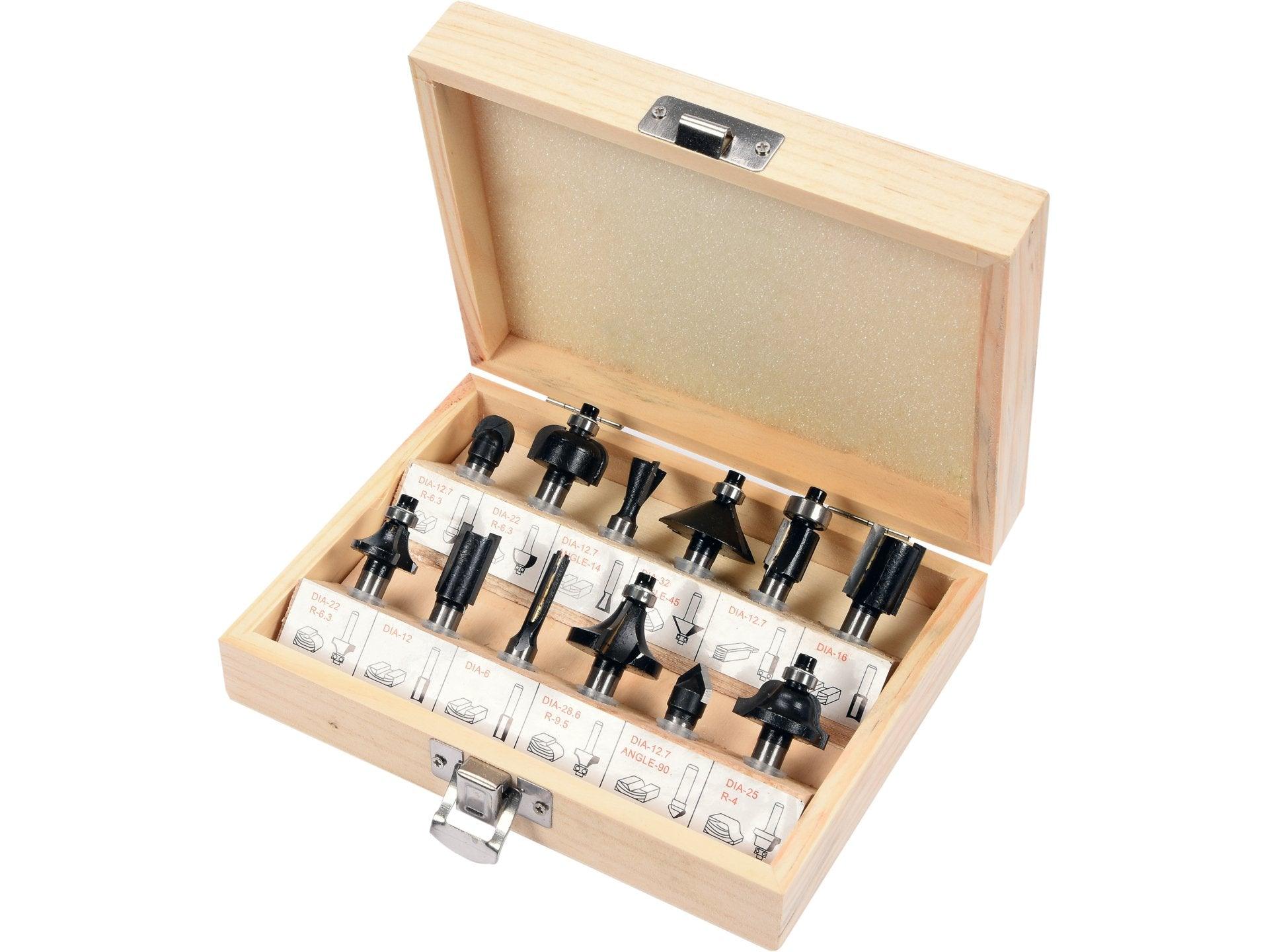 SET FREZE PENTRU LEMN 12 BUC VOREL 22550