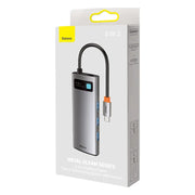 Cumpara acum Adapter 5in1 Baseus Hub USB-C to 3x USB 3.0 + HDMI + USB-C PD de la Mesterul Minune