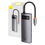 Cumpara acum Adapter 5in1 Baseus Hub USB-C to 3x USB 3.0 + HDMI + USB-C PD de la Mesterul Minune