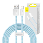 Cumpara acum Cablu USB la Lightning Baseus Dynamic, 2.4A, 2m (albastru) de la Mesterul Minune