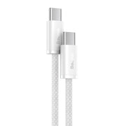 Cumpara acum Cablu USB-C la USB-C Baseus, 100W, 1m (alb) de la Mesterul Minune