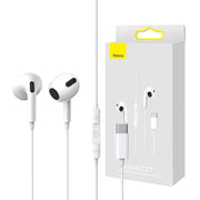 Cumpara acum Baseus Encok C17 Earphones (white) de la Mesterul Minune