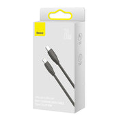 Cumpara acum Cablu USB-C do Lightning Baseus Jelly, 20W, 1,2m (czarny) de la Mesterul Minune