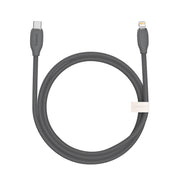 Cumpara acum Cablu USB-C do Lightning Baseus Jelly, 20W, 1,2m (czarny) de la Mesterul Minune