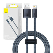 Cumpara acum Cablu Baseus Dynamic USB to Lightning, 2.4A, 1m (gri) de la Mesterul Minune