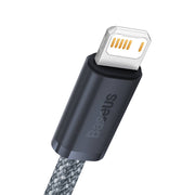 Cumpara acum Cablu Baseus Dynamic USB to Lightning, 2.4A, 2m (gri) de la Mesterul Minune
