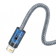 Cumpara acum Cablu Baseus Dynamic USB to Lightning, 2.4A, 2m (gri) de la Mesterul Minune