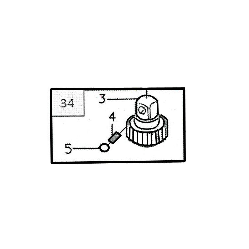 Cumpara acum Piesa de schimb. Patrat antrenare, Proxxon Parts 23345.34 de la Mesterul Minune