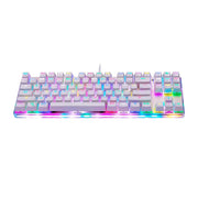 Cumpara acum Tastatura mecanică de gaming Motospeed K87S RGB (alb) de la Mesterul Minune