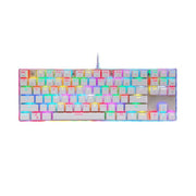 Cumpara acum Tastatura mecanică de gaming Motospeed K87S RGB (alb) de la Mesterul Minune