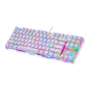 Cumpara acum Tastatura mecanică de gaming Motospeed K87S RGB (alb) de la Mesterul Minune