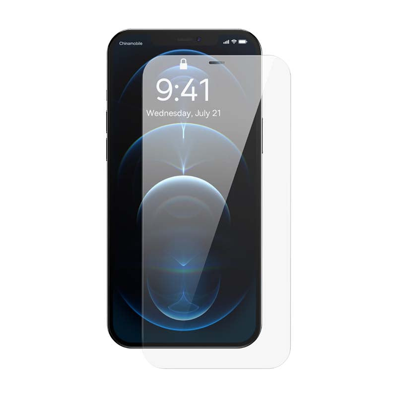 Cumpara acum Folie sticlă securizată Baseus, Transparentă, 0.3mm (6.1inch), pentru iPhone 12/ 12 Pro (2 buc) de la Mesterul Minune