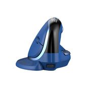 Cumpara acum Mouse vertical fără fir Delux M618XSD BT+2.4G RGB (albastru) de la Mesterul Minune