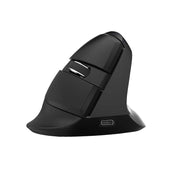 Cumpara acum Mouse vertical fără fir Delux M618Mini BT+2.4G RGB 4000DPI (negru) de la Mesterul Minune