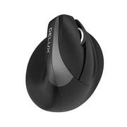 Cumpara acum Mouse vertical fără fir Delux M618Mini BT+2.4G RGB 4000DPI (negru) de la Mesterul Minune