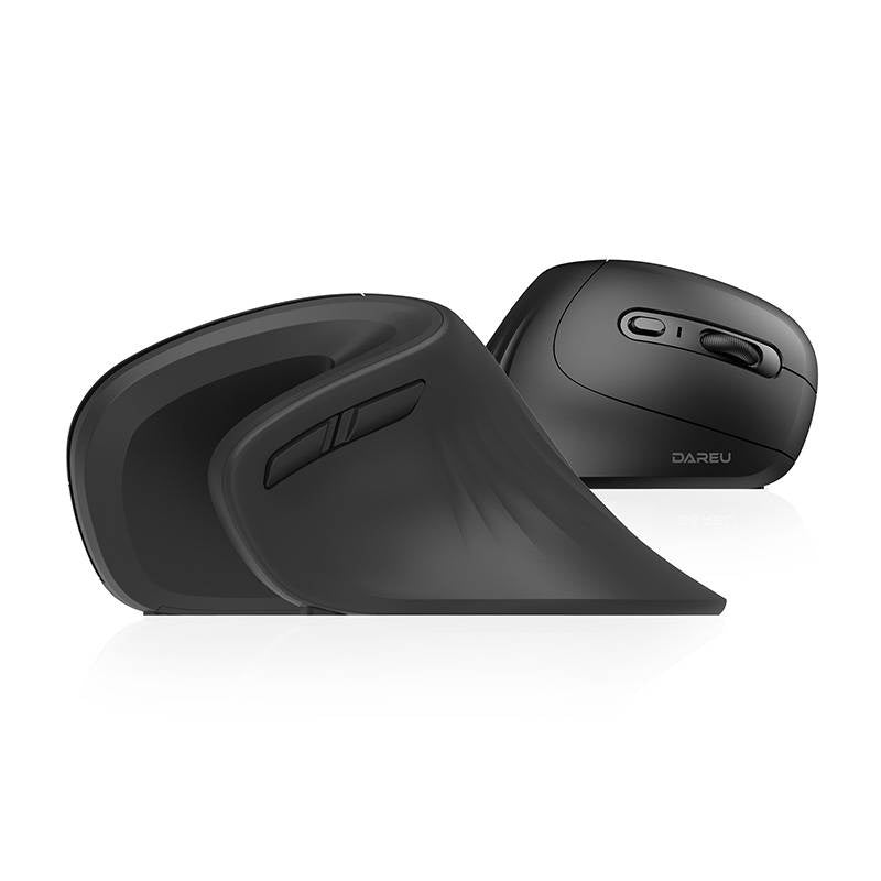 Cumpara acum Mouse vertical fără fir Dareu LM109 Magic Hand Bluetooth + 2.4G (negru) de la Mesterul Minune