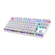 Cumpara acum Tastatura mecanică Motospeed K82 RGB (alb) de la Mesterul Minune
