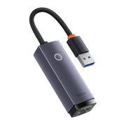 Cumpara acum Adaptor de rețea Baseus Lite Series USB la RJ45, 1000 Mbps (gri) de la Mesterul Minune