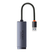 Cumpara acum Adaptor de rețea Baseus Lite Series USB la RJ45, 1000 Mbps (gri) de la Mesterul Minune