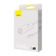 Cumpara acum Adaptor de rețea Baseus Lite Series USB-C la RJ45 (negru) de la Mesterul Minune