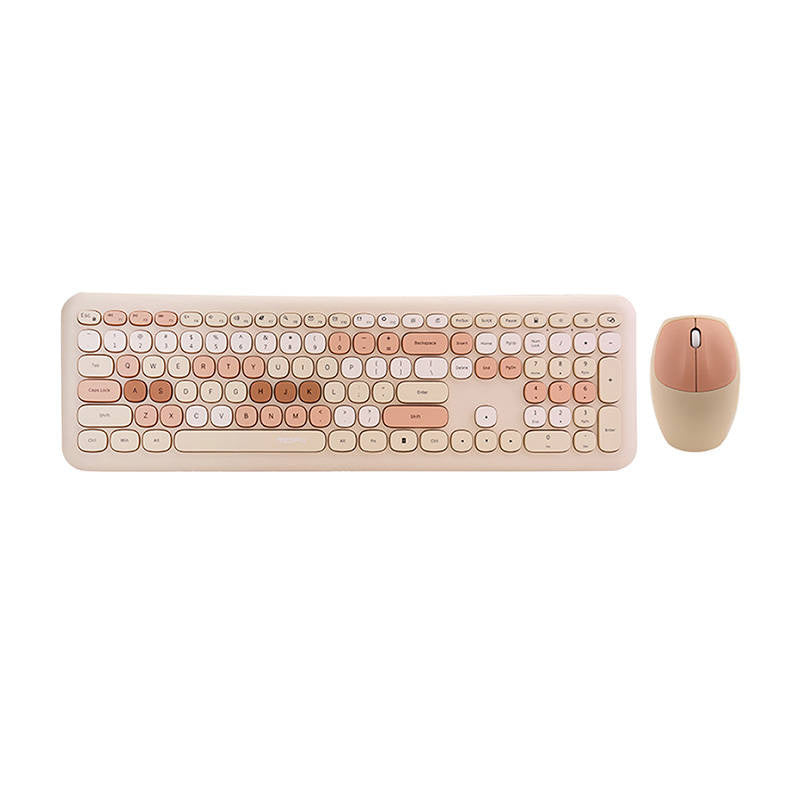 Cumpara acum Set tastatură + mouse fără fir MOFII 666 2.4G (bej) de la Mesterul Minune