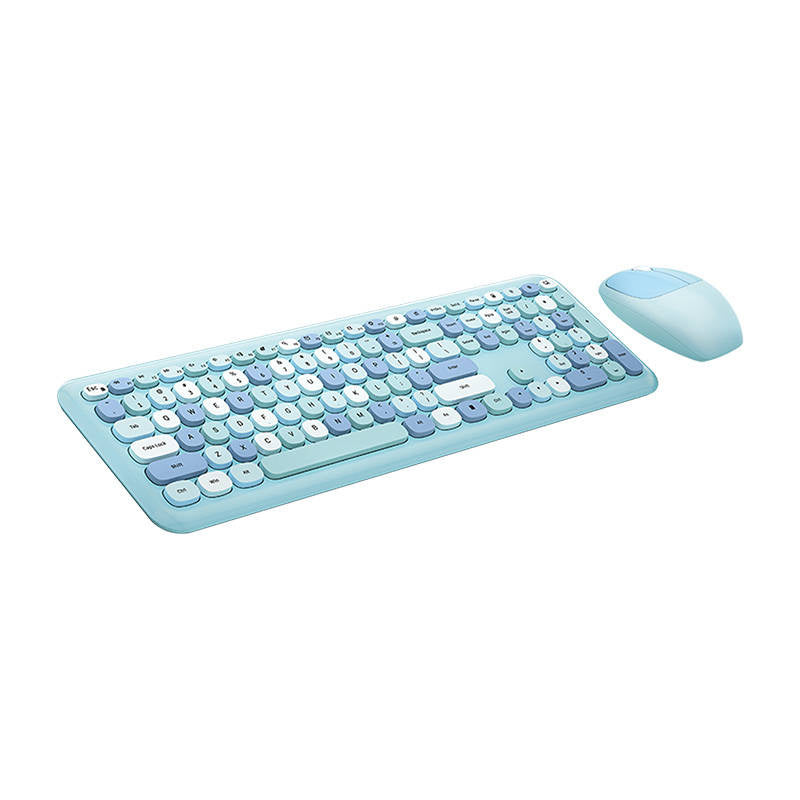 Cumpara acum Set tastatură + mouse fără fir MOFII 666 2.4G (albastru) de la Mesterul Minune
