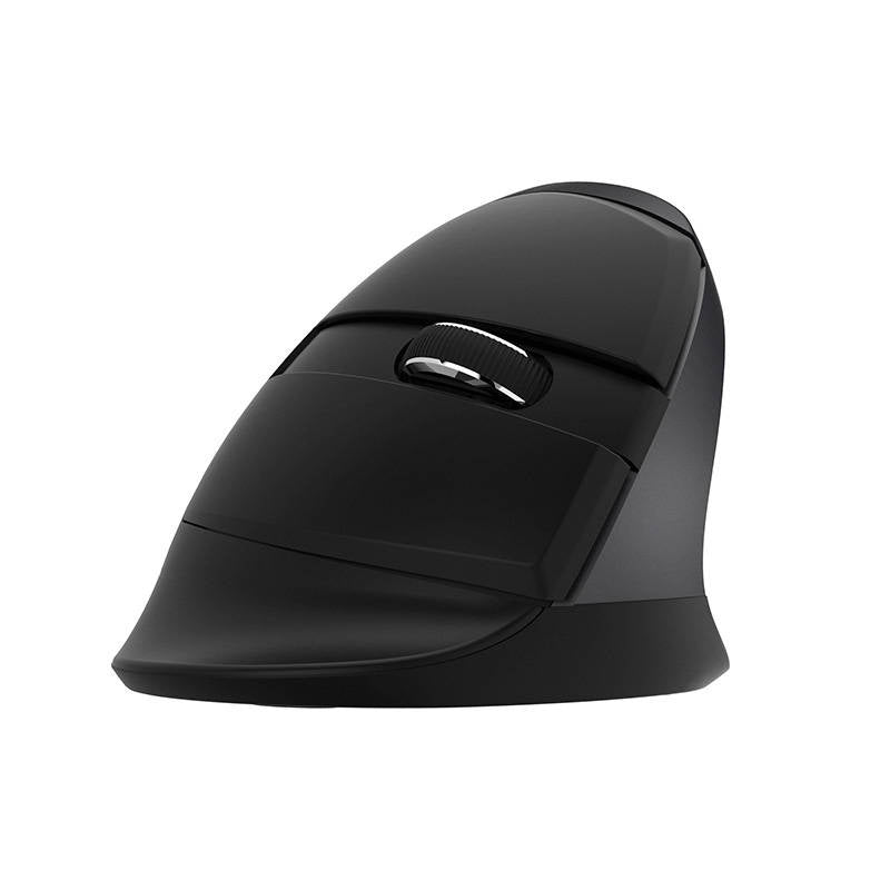 Cumpara acum Mouse vertical fără fir Delux M618Mini DB BT+2.4G 2400DPI (negru) de la Mesterul Minune