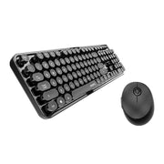 Cumpara acum MOFII Sweet 2.4G Set tastatură + mouse fără fir (negru) de la Mesterul Minune