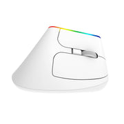 Cumpara acum Mouse vertical fără fir Delux M618C 2.4G 1600DPI RGB (alb) de la Mesterul Minune