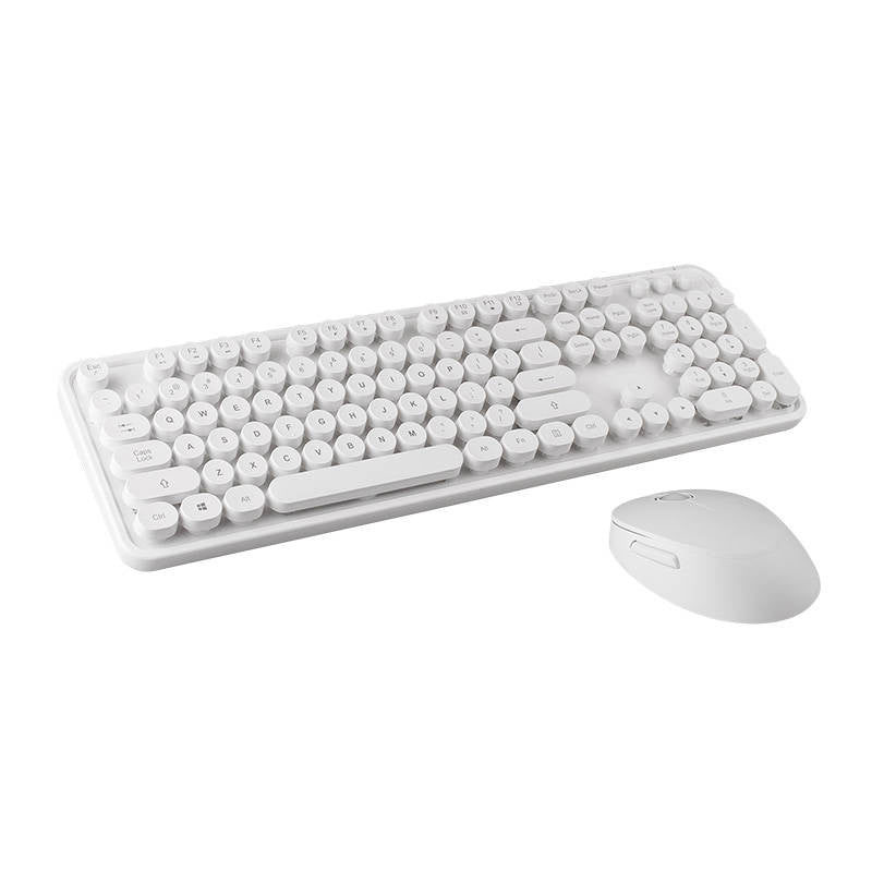 Cumpara acum Set tastatură + mouse fără fir MOFII Sweet 2.4G (alb) de la Mesterul Minune