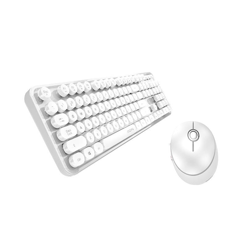 Cumpara acum Set tastatură + mouse fără fir MOFII Sweet 2.4G (alb) de la Mesterul Minune