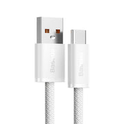 Cumpara acum Cablu de încărcare USB la USB-C Baseus Dynamic Series, 100 W, 2 m (alb) de la Mesterul Minune