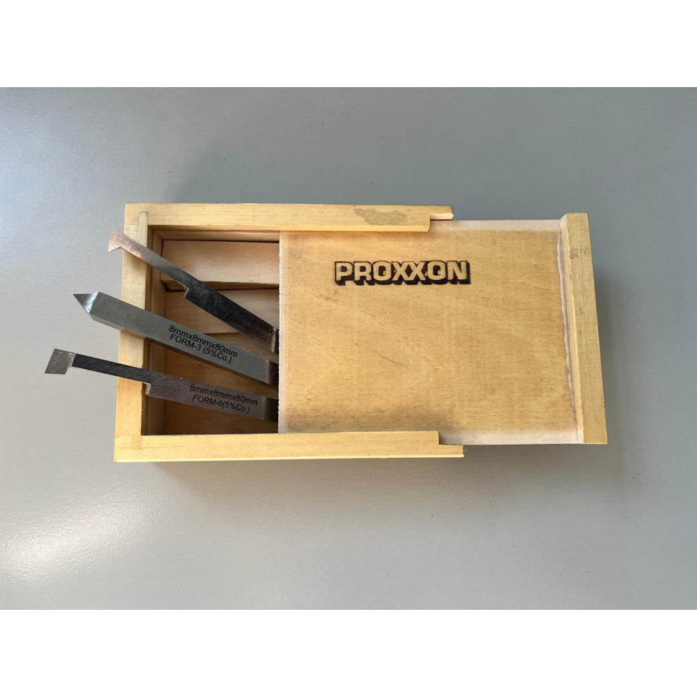 Cumpara acum Set 3 cutite pentru filete, cutie deteriorata, Proxxon 24540 de la Mesterul Minune