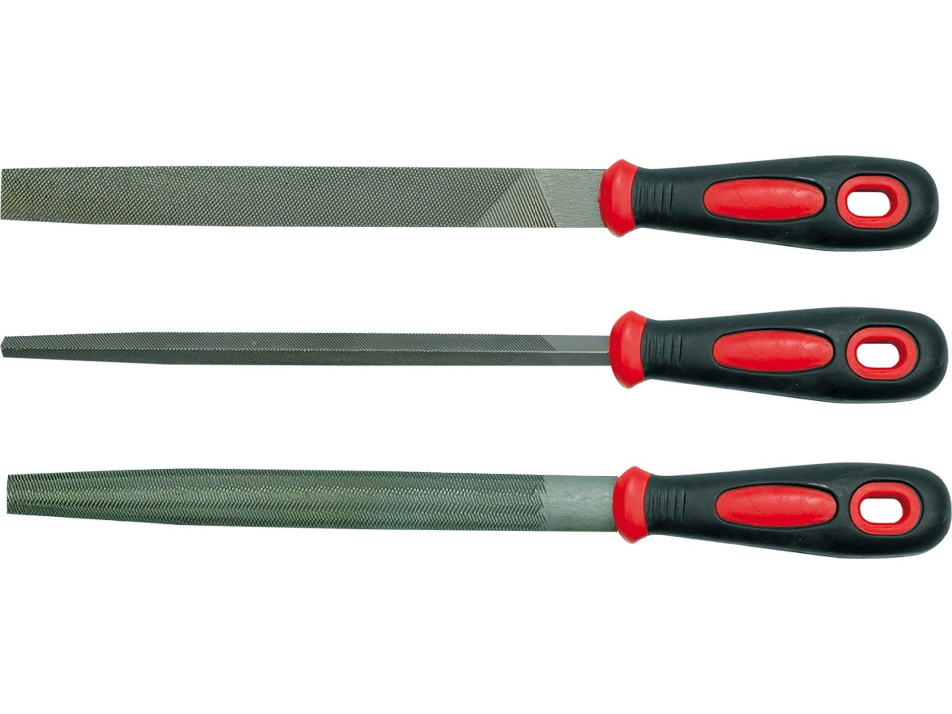 SET 3 PILE PENTRU METAL, 200MM VOREL 25165