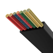 Cumpara acum Cablu USB 3-în-1 Baseus Bright Mirror 4 - micro-USB/ USB-C/ Lightning 100W / 3.5A 1.1m (Negru) de la Mesterul Minune