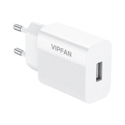 Cumpara acum Vipfan E01 încărcător de rețea, 1x USB, 2.4A + cablu Lightning (alb) de la Mesterul Minune