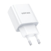 Cumpara acum Vipfan E04 încărcător de rețea, USB-C, 20W, QC 3.0 + cablu Lightning (alb) de la Mesterul Minune