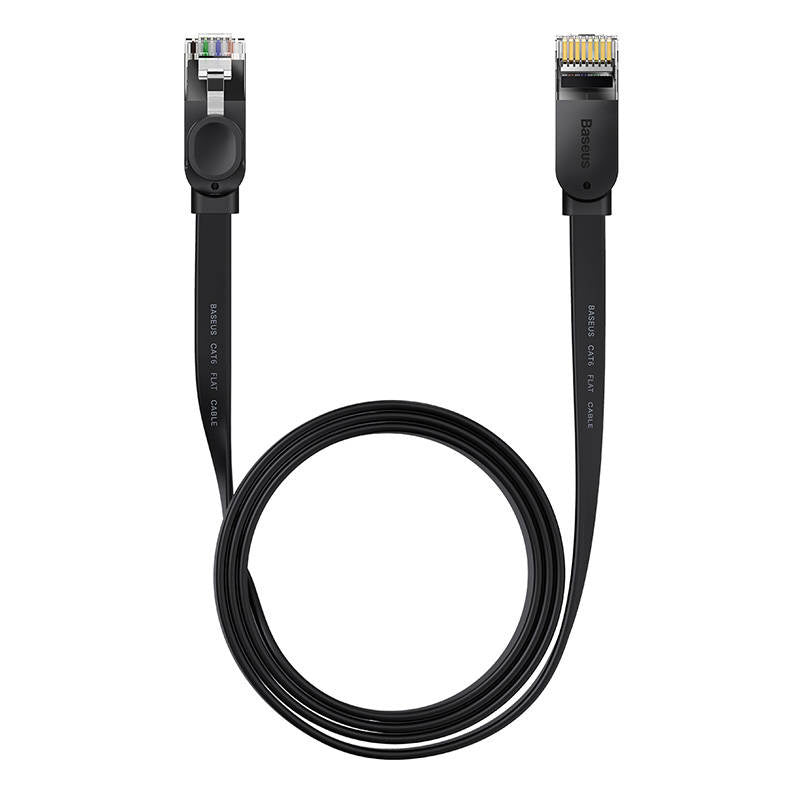 Cumpara acum Cablu de rețea Baseus Ethernet RJ45, 1Gbps, 1.5m (negru) de la Mesterul Minune