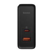 Cumpara acum Încărcător de rețea Baseus GaN USB-C + USB, 100 W + cablu de 1 m (negru) de la Mesterul Minune