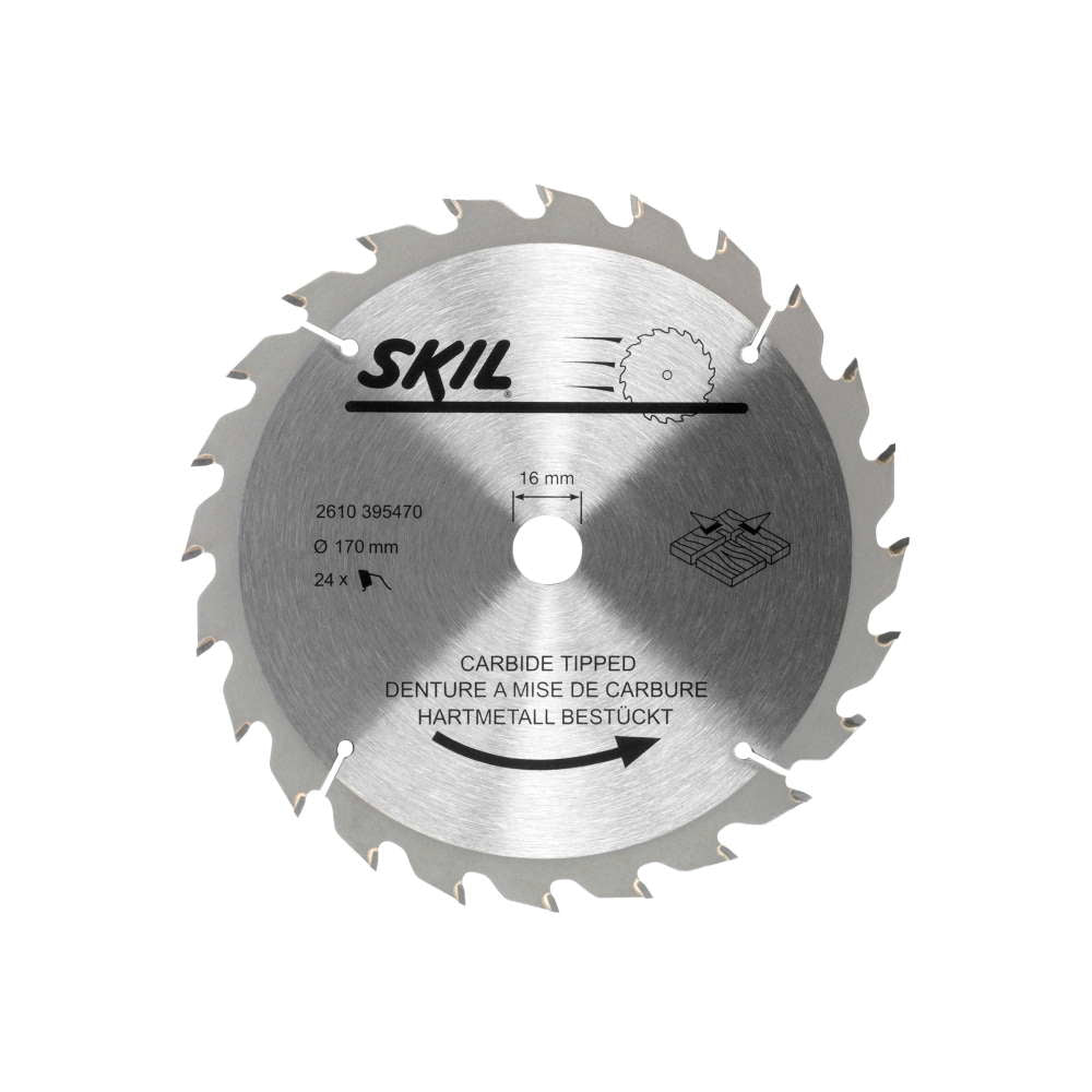 Cumpara acum Panza pentru circular SKIL, 24 dinti de carbura, 170 x 1.6 x 16mm de la Mesterul Minune