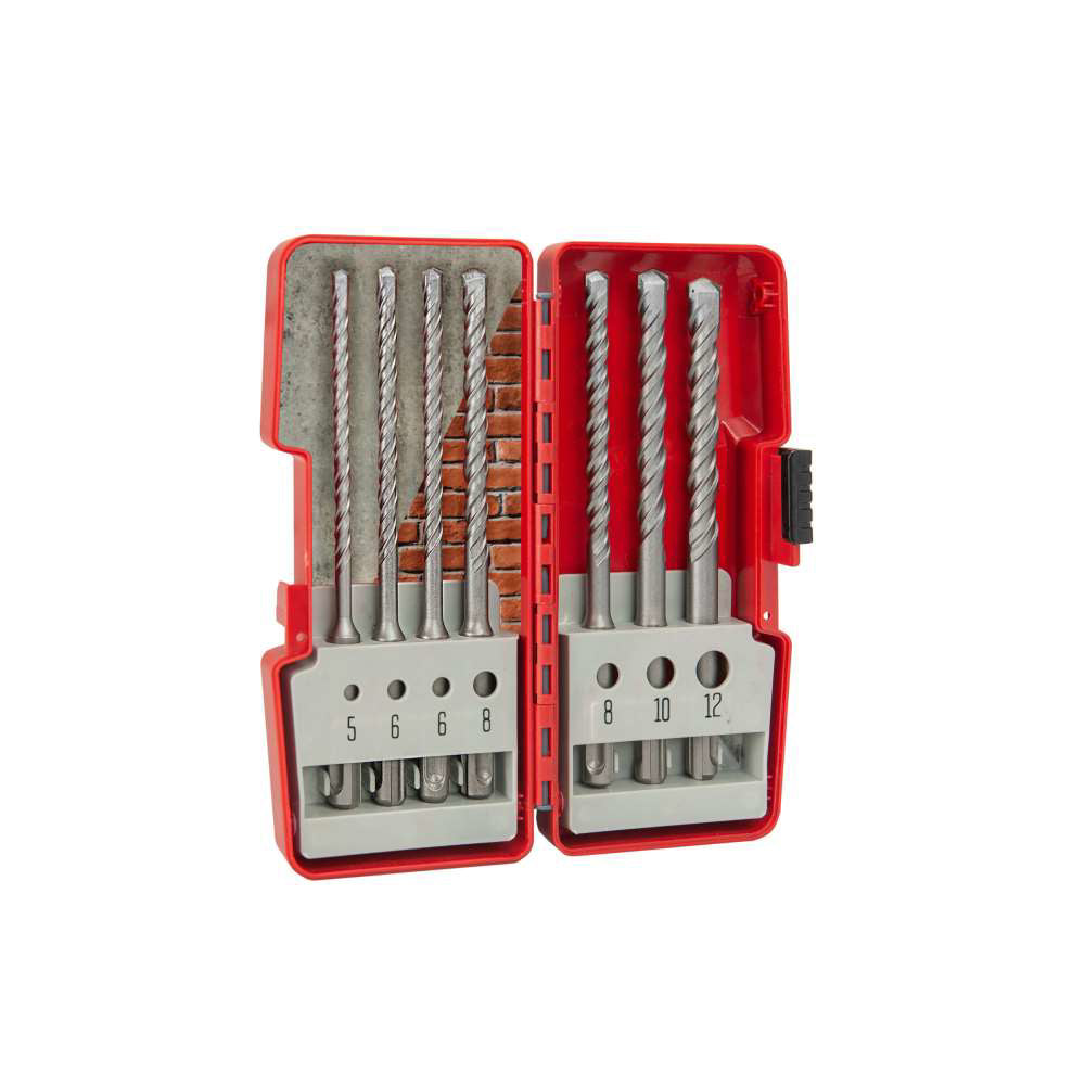 Cumpara acum set 7 burghie SDS+ pentru ciocan rotopercutor, Skil Red 2610S01157 de la Mesterul Minune