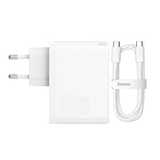 Cumpara acum Încărcător de rețea Baseus GaN5 Pro USB-C + USB, 100 W + cablu de 1m (alb) de la Mesterul Minune