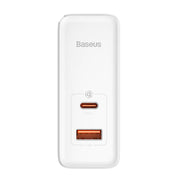 Cumpara acum Încărcător de rețea Baseus GaN5 Pro USB-C + USB, 100 W + cablu de 1m (alb) de la Mesterul Minune