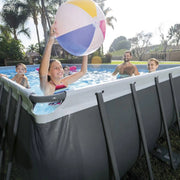 Set piscina supraterana cu cadru metalic INTEX Ultra XTR Rectangular FRAME 549 X 274 X 132cm 26356