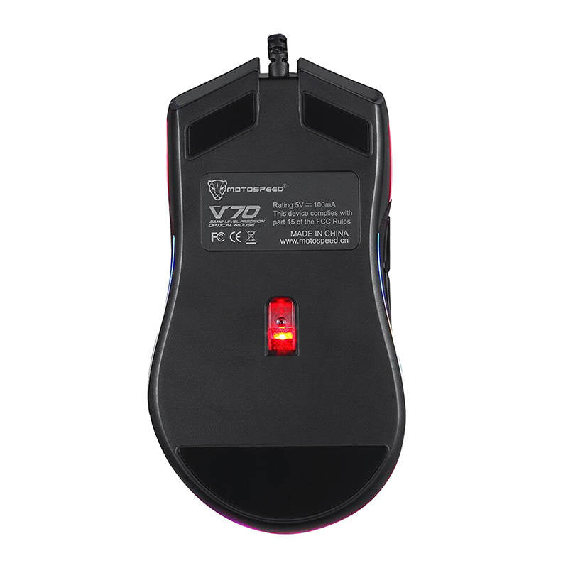 Cumpara acum Mouse de gaming Motospeed V70 (negru) de la Mesterul Minune